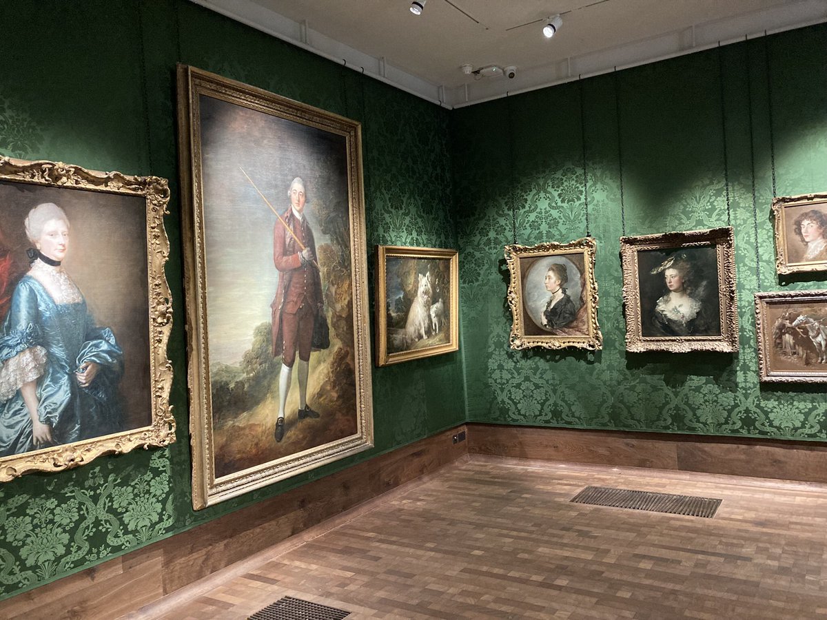 BillsDirector's tweet photo. The new Gainsborough Gallery @GH_Sudbury thanks to @humphriesweave and @Tate https://t.co/NlVqC5lga3