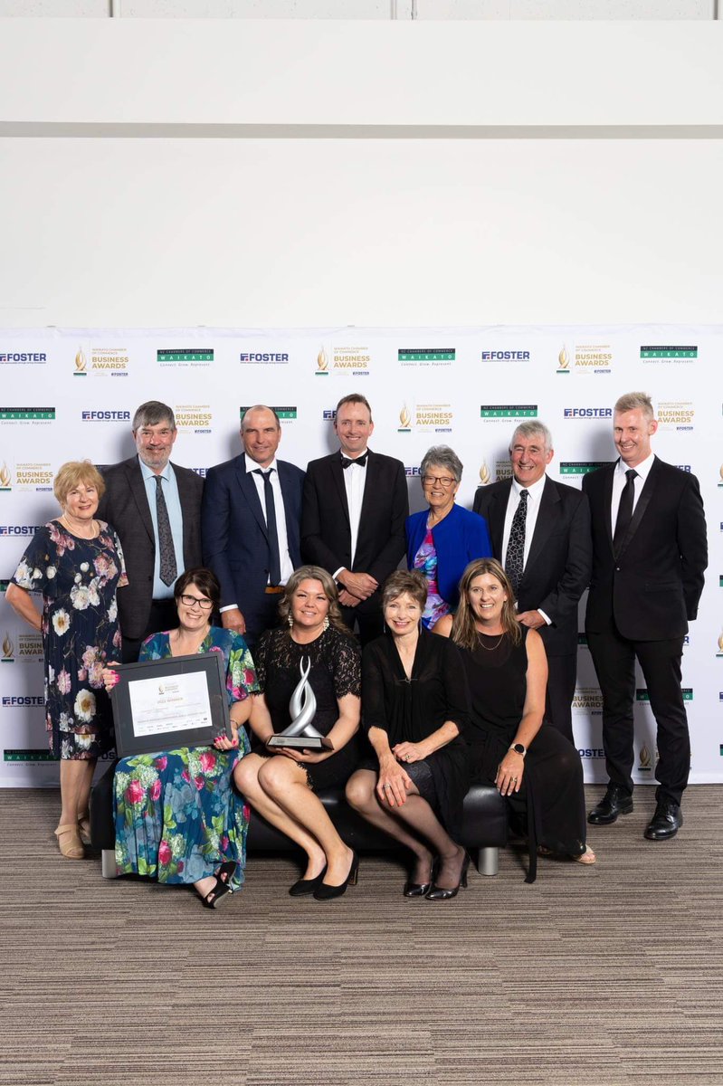 RST_Waikato's tweet photo. Humbled to take out the community contribution award at the recent Waikato business awards . So many great groups doing so much in the Waikato and to be chosen was a great thrill for all our team . Even Neil scrubbed up pretty well😄. https://t.co/bycA11mipV