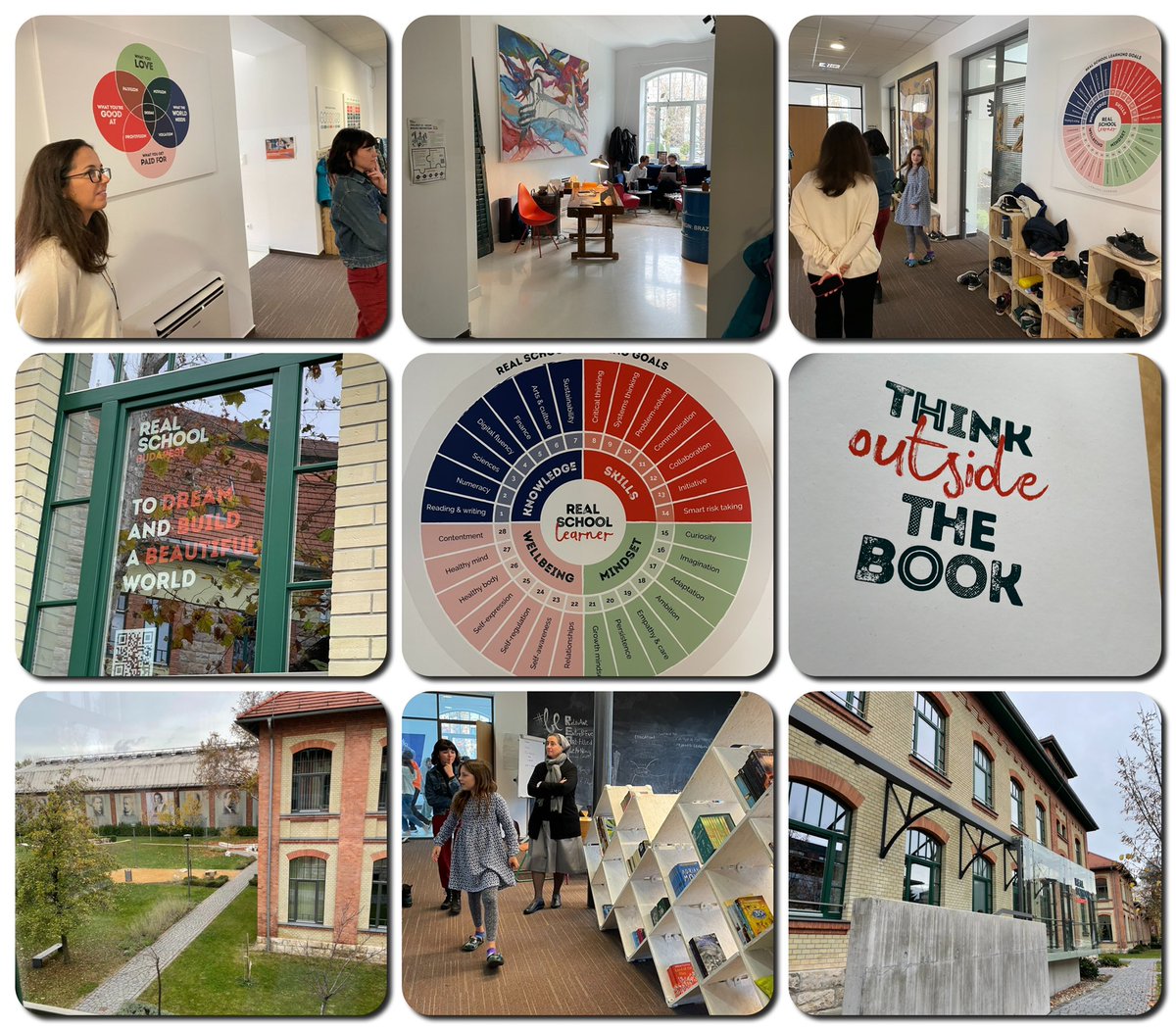 colemontse's tweet photo. ¡Retomamos las visitas a escuelas innovadoras de Europa con el #ProyectoErasmus en el que participamos! Esta semana estamos en la @RealSchoolBP de Budapest: “the way to a Relevant Entrepreneurial Art-filled Learning”! ¡Oportunidad para compartir conocimiento con #SelloColeMontse! https://t.co/2ei8qNLPlM