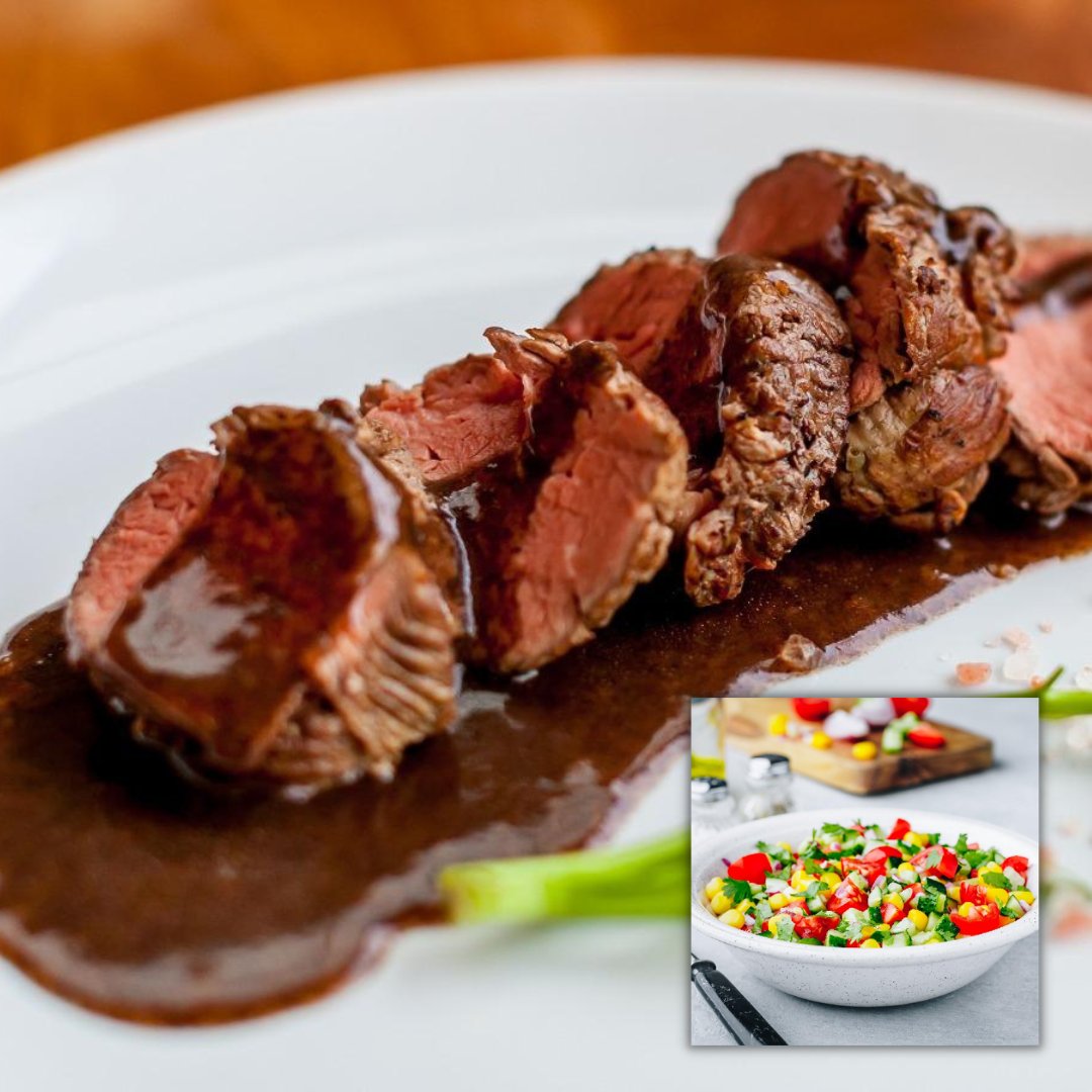 Happy #MealPrepMonday. On today's menu we have:

Breakfast: Banana Egg Pancakes + Cinnamon Apple Bites
Lunch: Tuna Mex Salad + Yogurt &amp; Pineapple
Dinner: Filet Mignon + Salsa salad
Snack: Veggie wrap

Which of these meals are you adding to your #EatThisMuch plan this week?