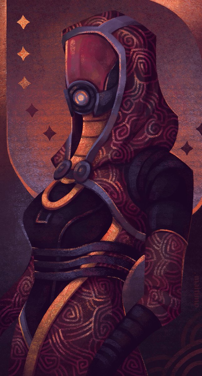 Hello, guys! I'm glad to congratulate you on N7 day ❤
It's been five or six years since I met these characters, this universe, and... I fell in love with them forever!

And today I have prepared for you all my favorite fanarts of #MassEffect! Enjoy it :3

#N7Day #N7day2022