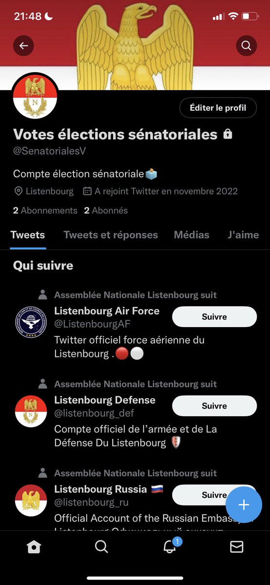 Ancien Senat National du Listenbourg 🇮🇩 tweet media
