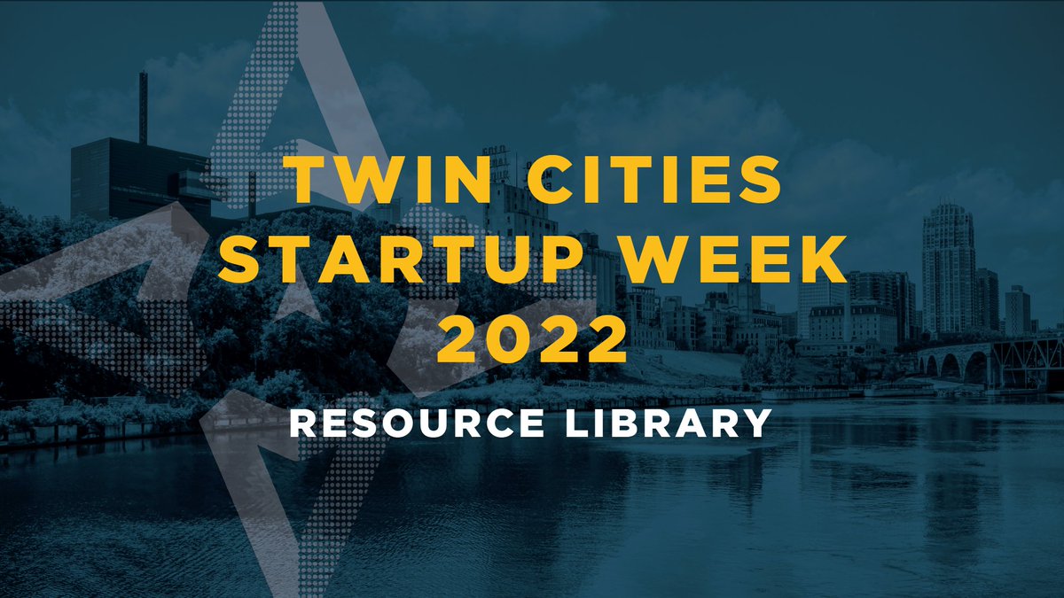 tcstartupweek's tweet image. The #TCSW2022 Resource Library features educational sessions by local thought leaders focusing on every aspect of a founder&apos;s journey.

Thank you to hosts @sciencemuseummn &amp;amp; @FINNEGANS and Strategic Sponsors @Optum, @jpmorgan, @3M, @LaunchMinnesota. hubs.la/Q01rHnf00