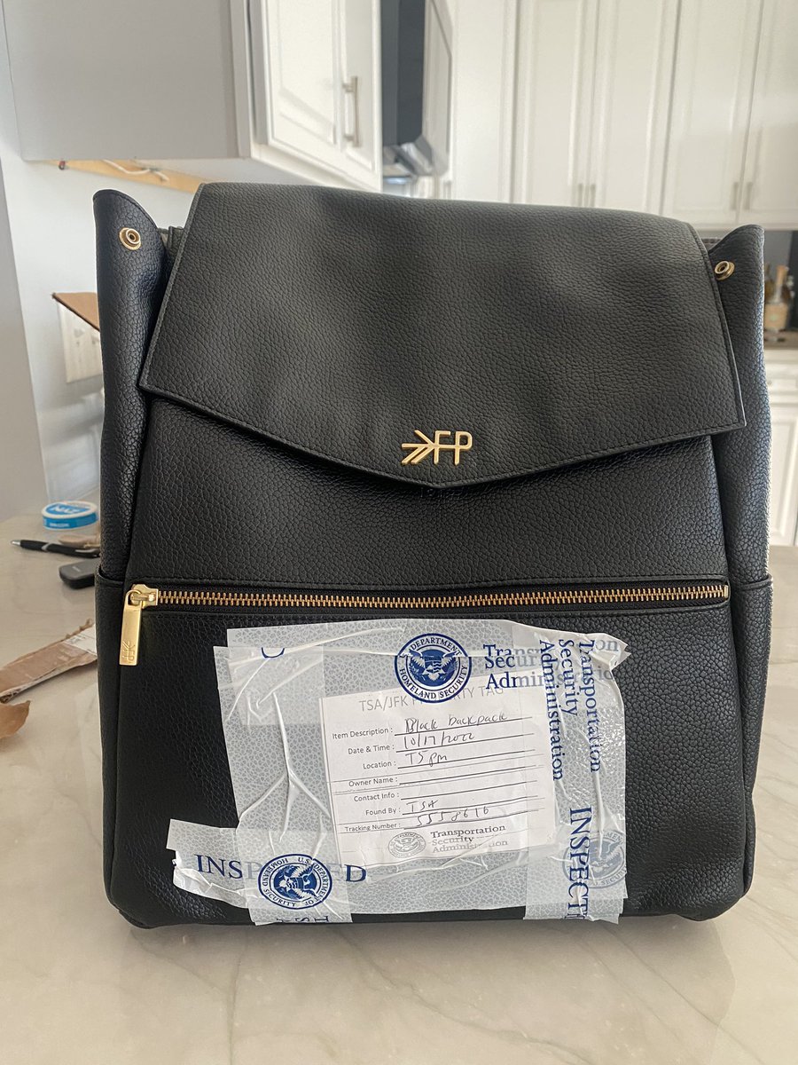 KayelMarie's tweet photo. @AskTSA everything was in my bag except my wallet and all my cash. The only people who handled and had access to my diaper bag were the JFK TSA workers. How do I retrieve my stolen property?? https://t.co/rfO2rLvEzb