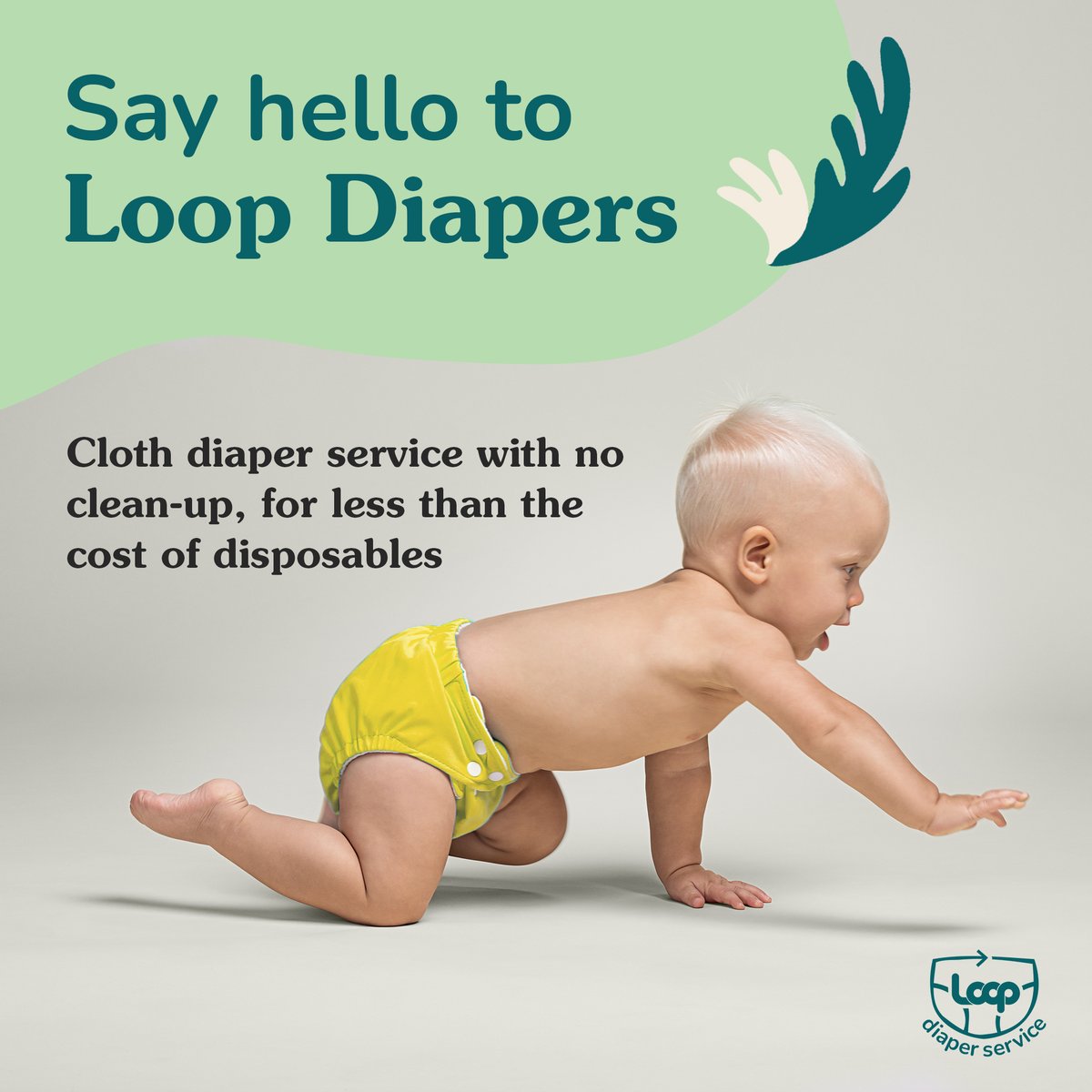 Skip disposables with comfy cloth diapers for baby, professionally cleaned on your schedule!

Introducing Loop Diapers: a deposit-based cloth diapering service on a mission to make cloth diapers affordable, convenient, and accessible to all.

See more: loopdiapers.com🧷👶