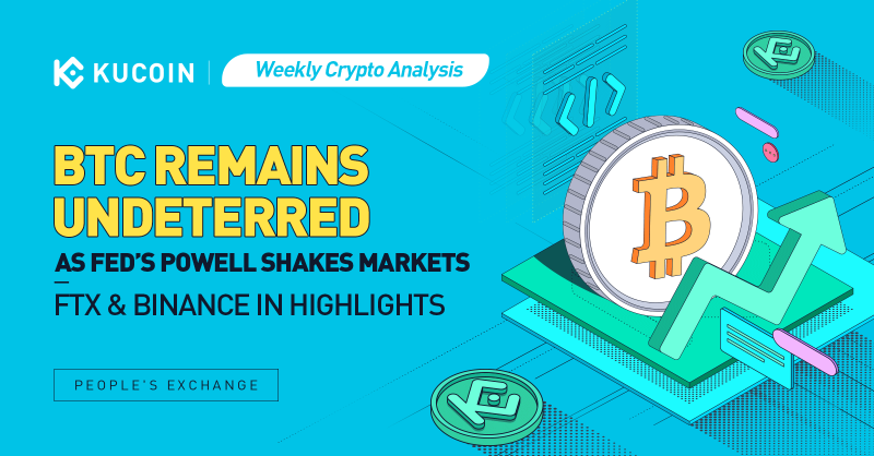 kucoincom's tweet photo. Bitcoin shows resistance despite Fed's Hawkish comments.

What do we expect from the mid-terms? Will the trend continue this week,⚡️Or will there be a pullback? 👀

👇🏻Check out the most recent cryptocurrency news and BTC technical outlook. 👇🏻

#Bitcoin #Ethereum #Trading