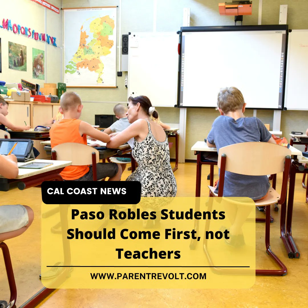 📢 ​​𝗣𝗮𝘀𝗼 𝗥𝗼𝗯𝗹𝗲𝘀 𝗦𝘁𝘂𝗱𝗲𝗻𝘁𝘀 𝗦𝗵𝗼𝘂𝗹𝗱 𝗖𝗼𝗺𝗲 𝗙𝗶𝗿𝘀𝘁, 𝗻𝗼𝘁 𝗧𝗲𝗮𝗰𝗵𝗲𝗿𝘀

Read more on: buff.ly/3fKn7j2 

#parentrevolt #education #parents #students #school #california
