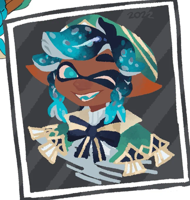 [genshin, splatoon] testing brushes yet again 