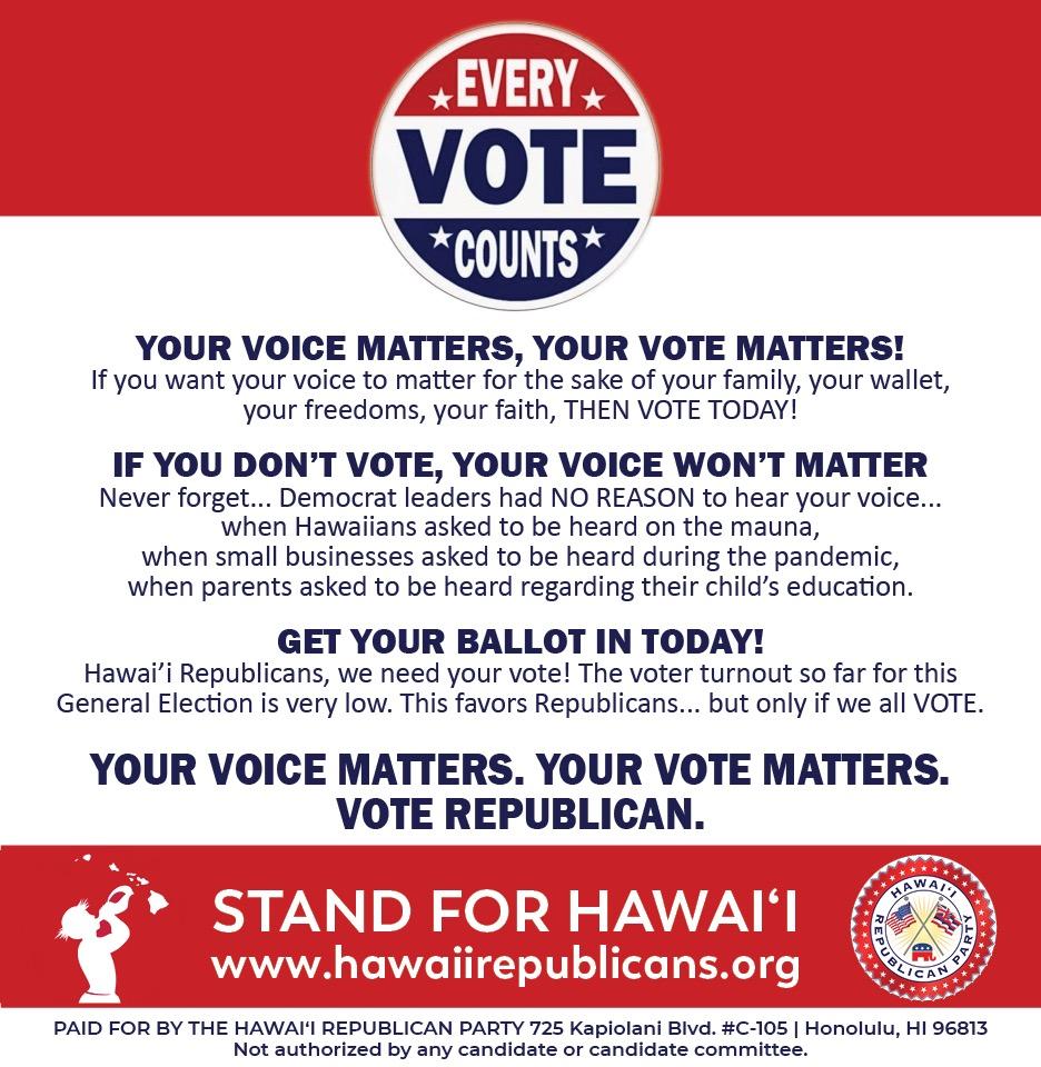 pmforgovernor's tweet photo. @DukeAiona2022
@SeaulaJrTupai
Share this with others! For in-person voting and ballot drop box locations, click here https://t.co/dKXQ0hh3W9 https://t.co/53hR2vGeMr