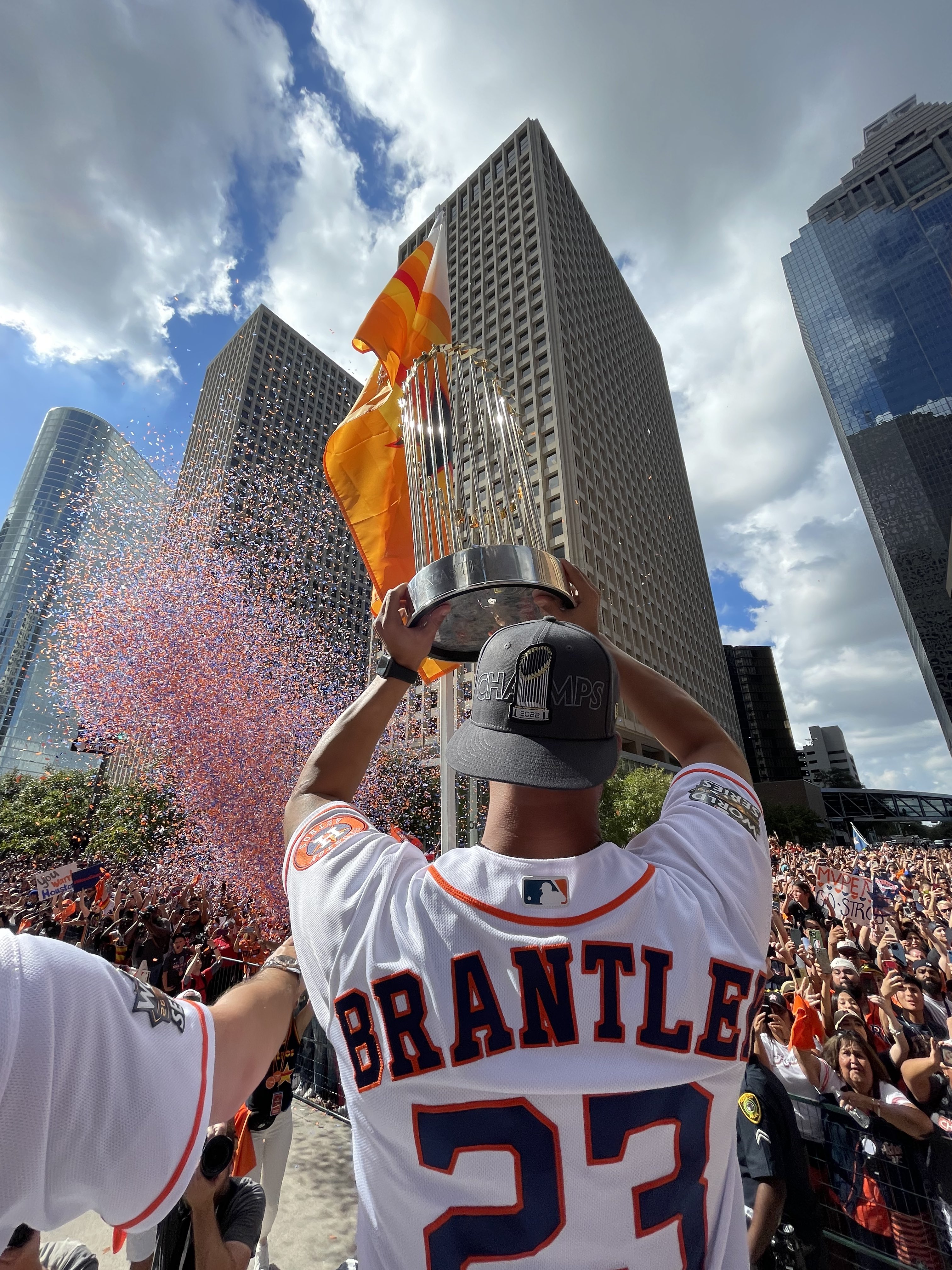 Houston Astros 2022 World Series Champions Big & Tall Parade Shirt