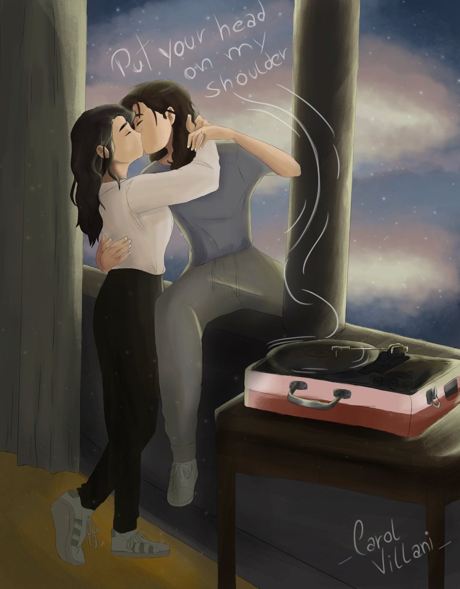 Carol_Sabiao's tweet photo. Fiz as Seulrene de Wild World com a pintura de Romeu e Julieta 🫶 
@xoloveyax @FoxRainbow_ss @EditoraDna https://t.co/RRFX2lGfja