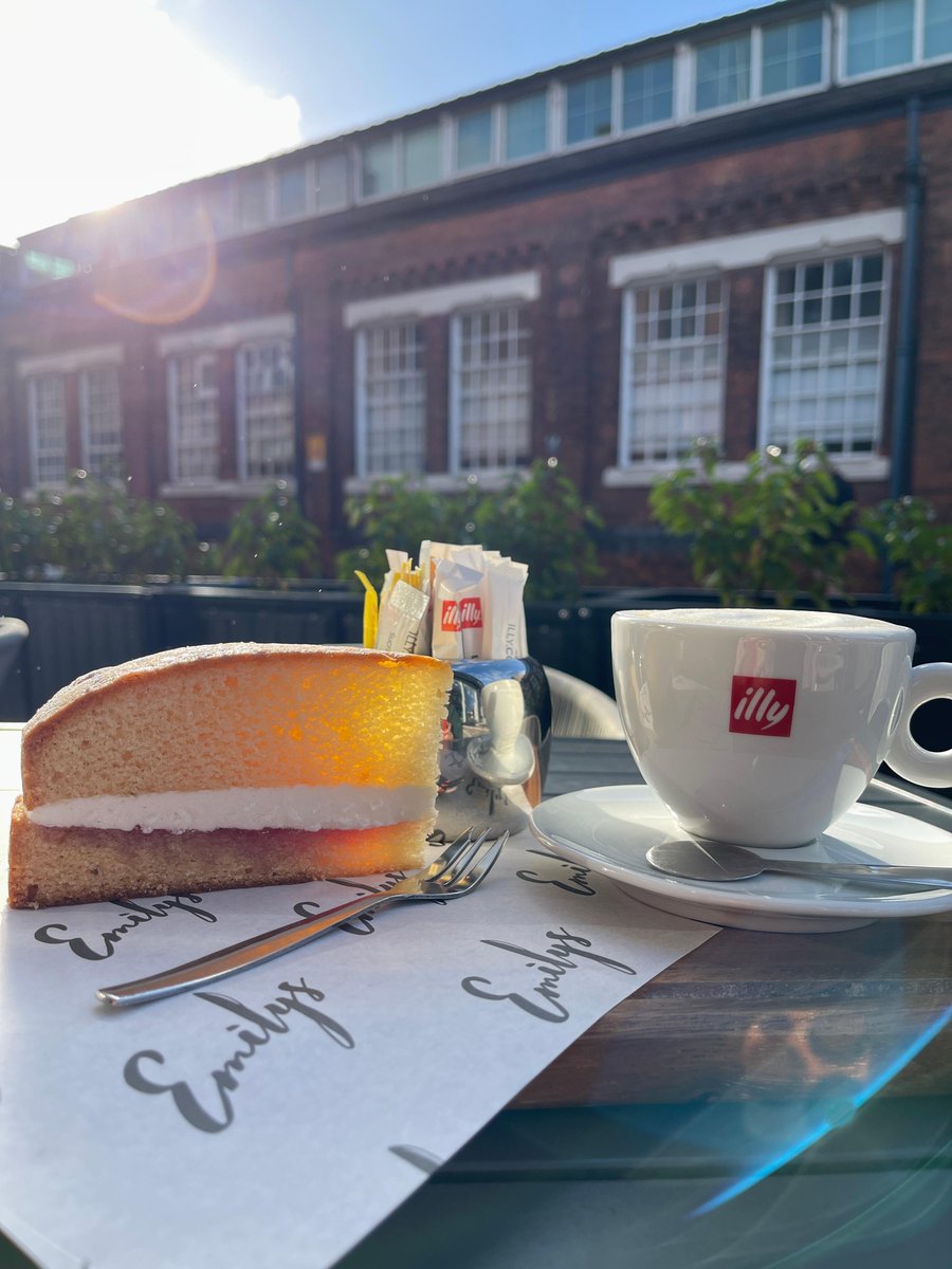 What’s your favourite type of cake? 

Join us for coffee &amp; cake on the terrace or cosy up by the Christmas tree. 

Indulge in any coffee, any slice of cake for £5, before 5pm. 

For more details visit our website: emilys.bar