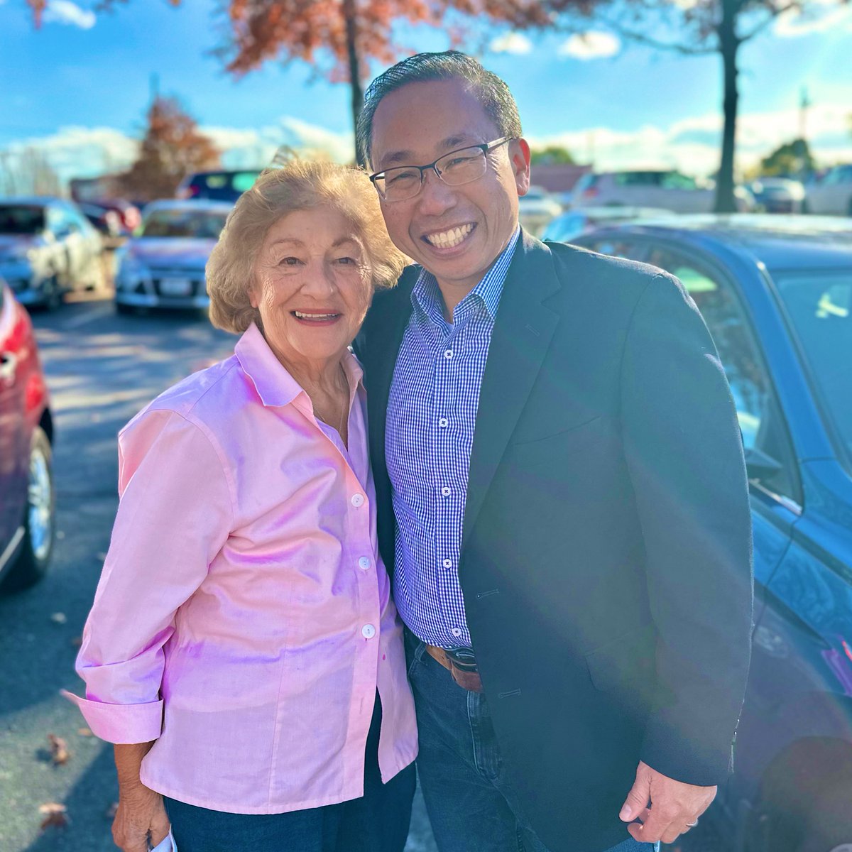 AllanFungRI's tweet photo. Honored to have so much support as hundreds arrived to vote! #TeamFung 🇺🇸 https://t.co/BECA98zNBI