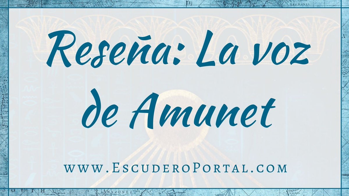 ¡Reseña en mi blog!
La voz de Amunet, de <a href="/VictoriaAlvar99/">Victoria Álvarez</a> 
«Novela juvenil de corte histórico con toques de fantasía. Una historia donde el romance, las aventuras y las intrigas políticas se trenzan en una novela con Napoleón, Nefertiti y las hekas»
my.mtr.cool/cuyxqbrkpj