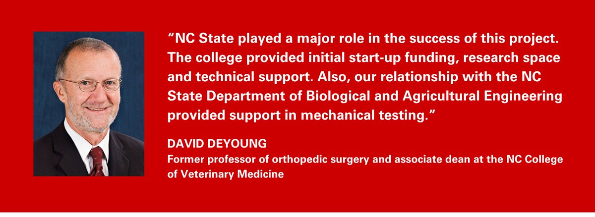 Tweet by NC State Vet Medicine