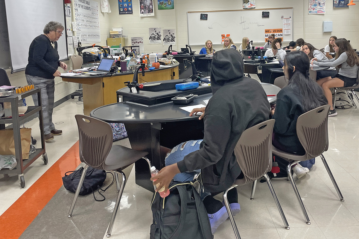Chesterfield Schools on Twitter "During National Chemistry Week