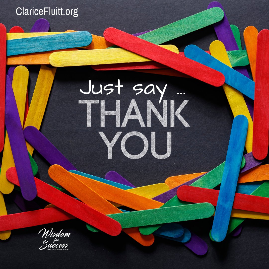 DrClariceFluitt's tweet photo. π A lot of people think they have to beg God or say "Please God, please heal me" but God told me once "Clarice, don't say "Please" to me .... just say thank you, say Praise God, say according to your Word..."
.
.
.
#DrClarice #WisdomForSuccess #PrayerKeys https://t.co/KBcS5yc33d