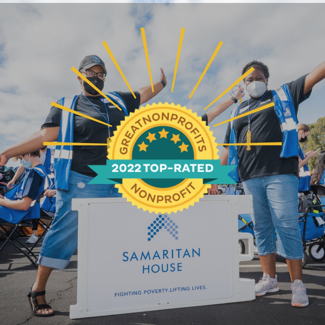 We have been honored with one of the first Top-Rated Awards of 2022 from @GreatNonprofits! Read inspiring stories about us and add your own! greatnonprofits.org/org/samaritan-… #GreatNP2022