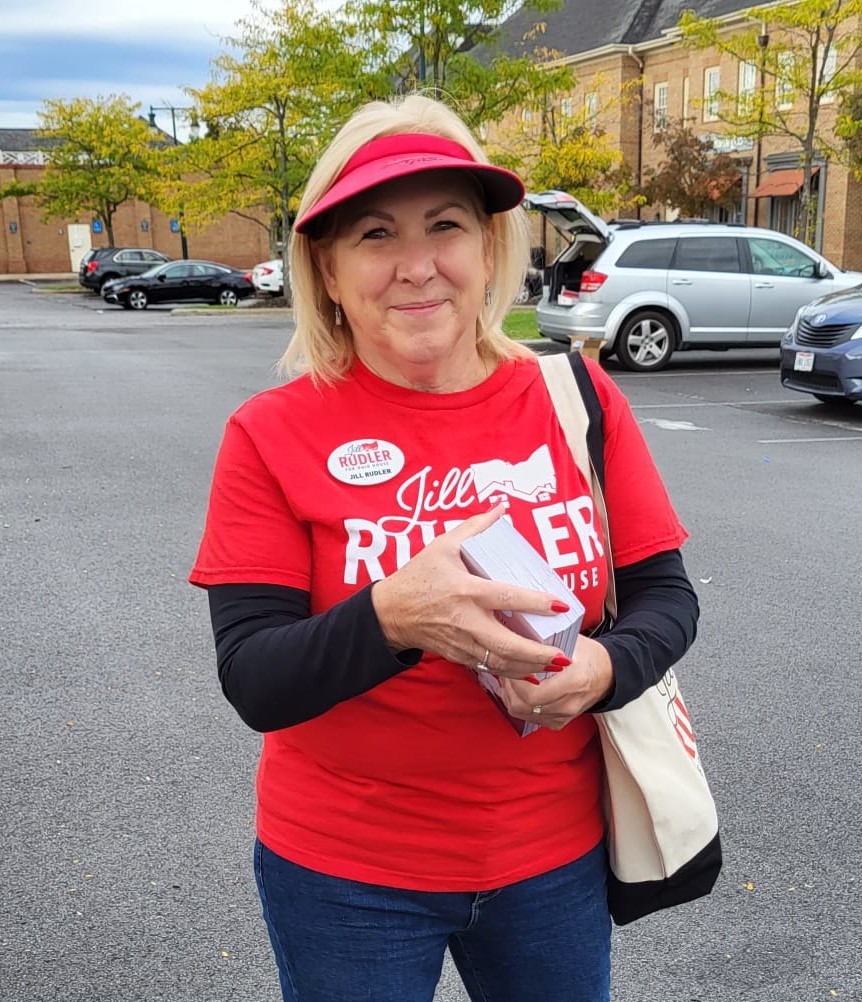 In addition to multiple candidate forums, dozens of meetings and events, and an intense mail and digital campaign, we’ve knocked on almost 35,000 doors in this district in the last few months. I hope I can count on your vote tomorrow! #JillRudlerforOhio