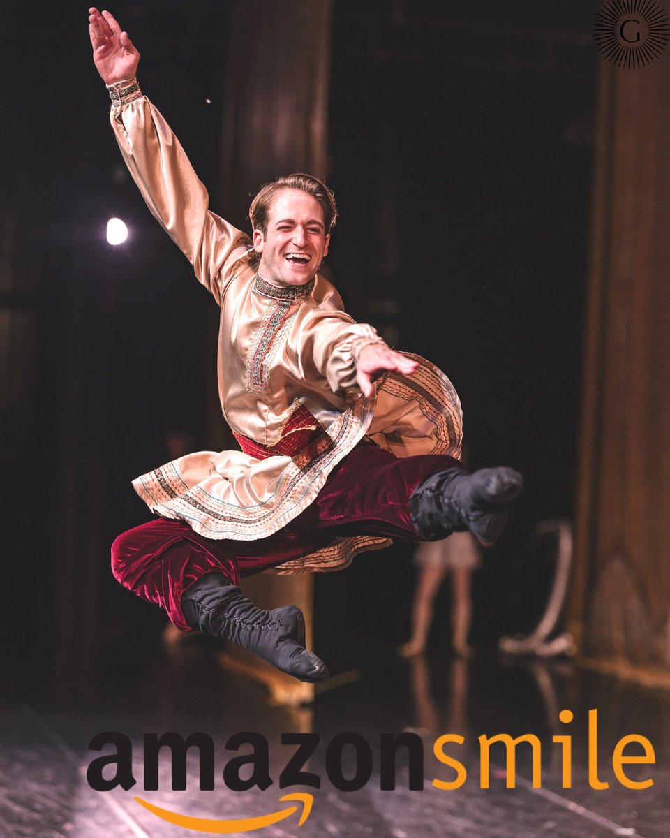 Getting a jump start on holiday shopping? Help support us here at @GoldenStBallet by selecting us as your preferred charity with Amazon Smile😁
•
Click the 🔗 in our bio to get started!
•
#amazon #amazonsmile #goldenstateballet #gsb #supportthearts