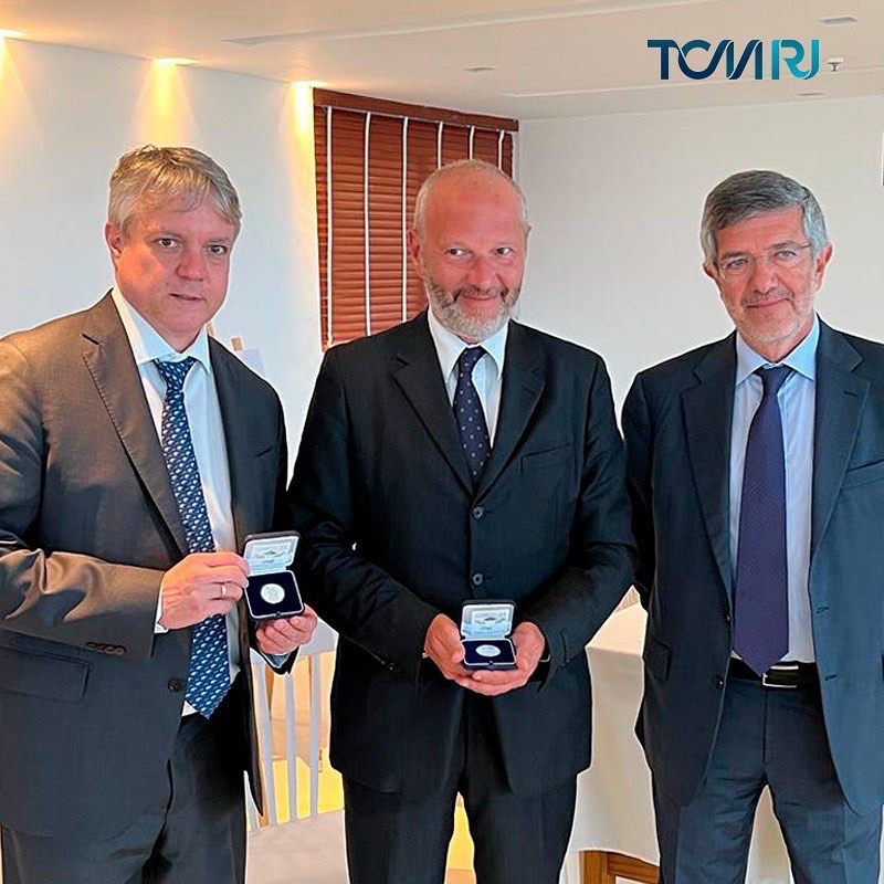 tcm_rj's tweet image. TCMRJ participa de encontro com delegação da Corte de Contas Italiana.