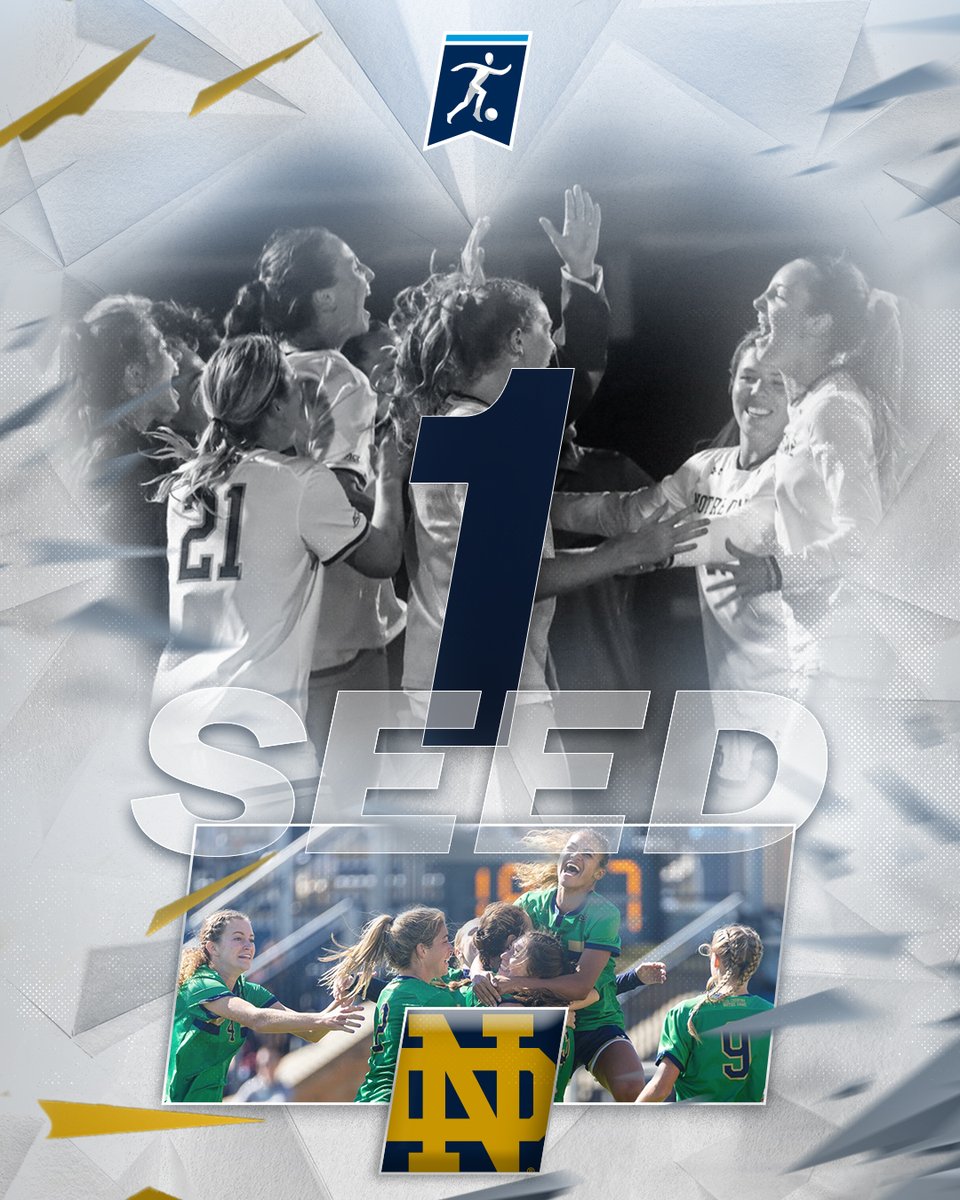 NO. 1️⃣ NATIONAL SEED: @NDSoccer #NCAASoccer