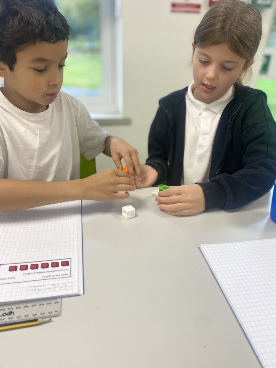 BirchwoodCE's tweet photo. Today, Year 5 have been investigating cube numbers in maths. We used physical equipment to explore how many cubes are needed to make one larger cube and then began pattern spotting in a very systematic way🔍. Well done Year 5! @first4maths @nrichmaths #bcepsmaths #bcepsyear5 https://t.co/s3BuvzdDAA