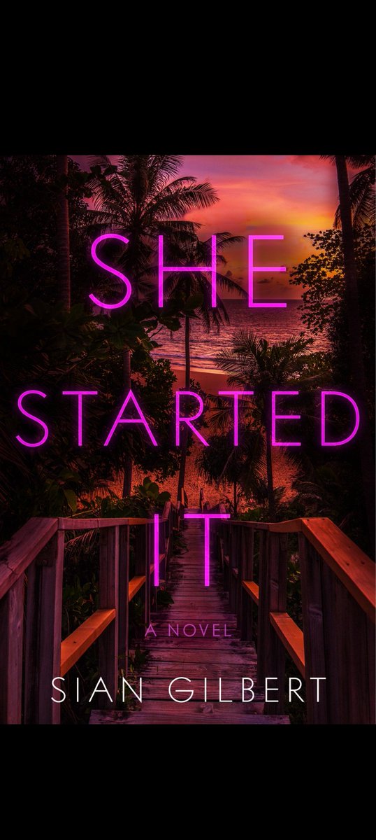 🔥 SHE STARTED IT COVER REVEAL! 🔥 Coming June 13th 2023 with @WmMorrowBooks! One private island, four bridesmaids, and a bride hell-bent on revenge. I am so excited to show you my GORGEOUS cover which captures the mood perfectly. PREORDER NOW! Links below. 🍹🍾