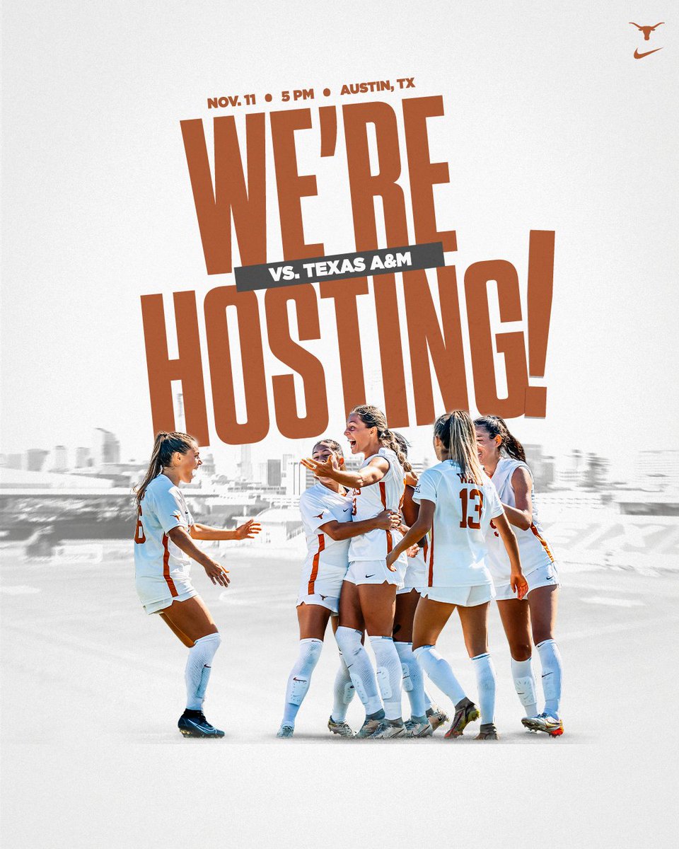 We'll see y'all at Mike A. Meyers Stadium on Friday 🤘

#HookEm