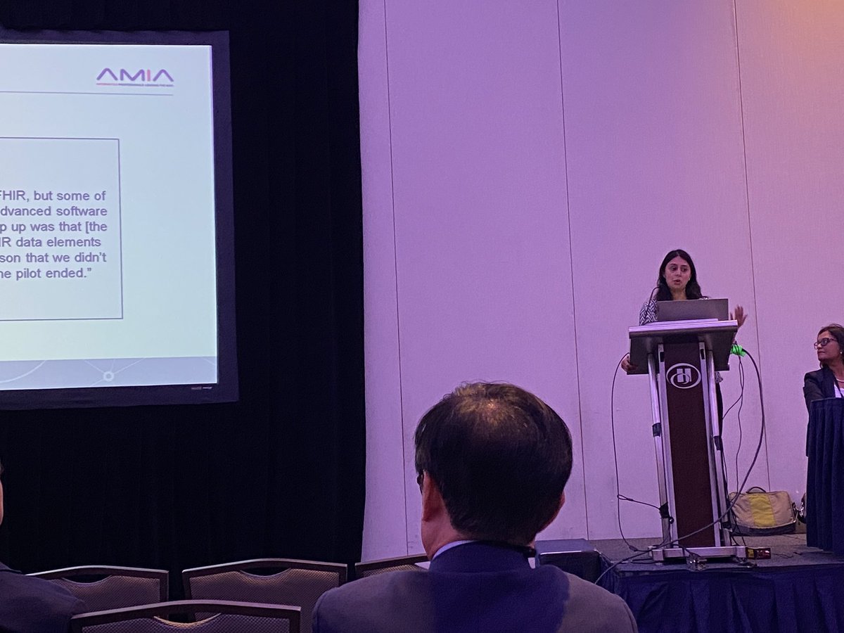 Implementing standards-based, shareable CDS is tough, according to Rina Dopeshwarkar <a href="/NORCNews/">NORC</a> #AMIA2022