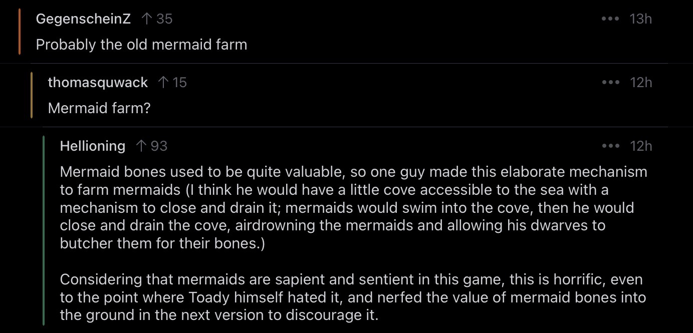brometh on Twitter: "Learned today that the Dwarf Fortress community