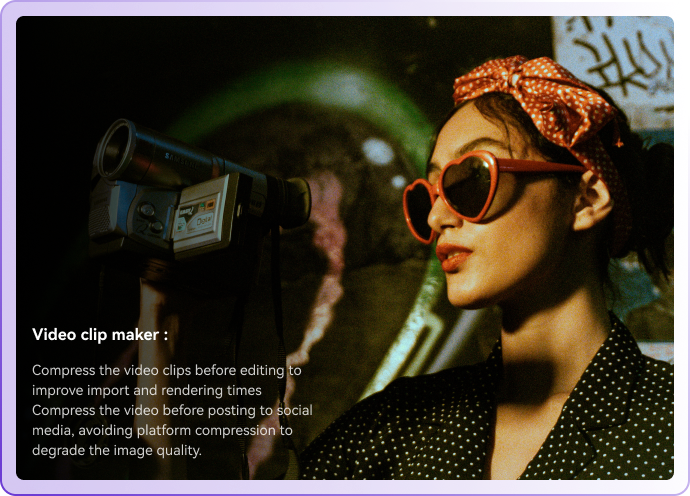 WS_UniConverter's tweet photo. Compress the video clips before editing to improve import and rendering times.
Compress the videos before posting to social media, avoiding platform compression to degrade the image quality.
See more: https://t.co/xhkxbXYRTT

#wondershare
#Anismall
#filecompressor https://t.co/J7urcVypiy