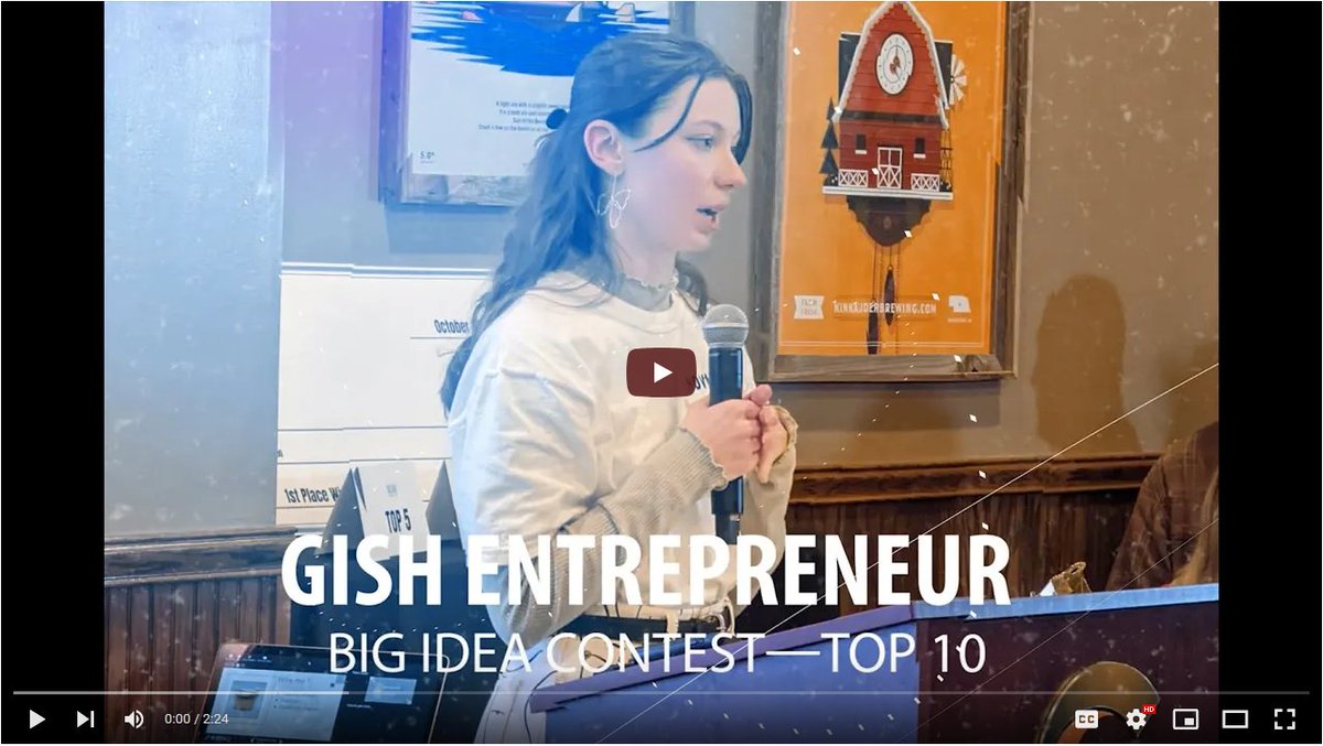 Karlie, a student @GISHAoBC, shares about her experience as a Top 10 Finisher at Grand Island's Big Idea Contest w/ her business, Novus Body Care. 

WATCH: youtube.com/watch?v=baLMua…

Way to go, Karlie! 

#BoldlyGIPS | <a href="/GISH_Islanders/">Grand Island Senior High</a> @GISHAoBC