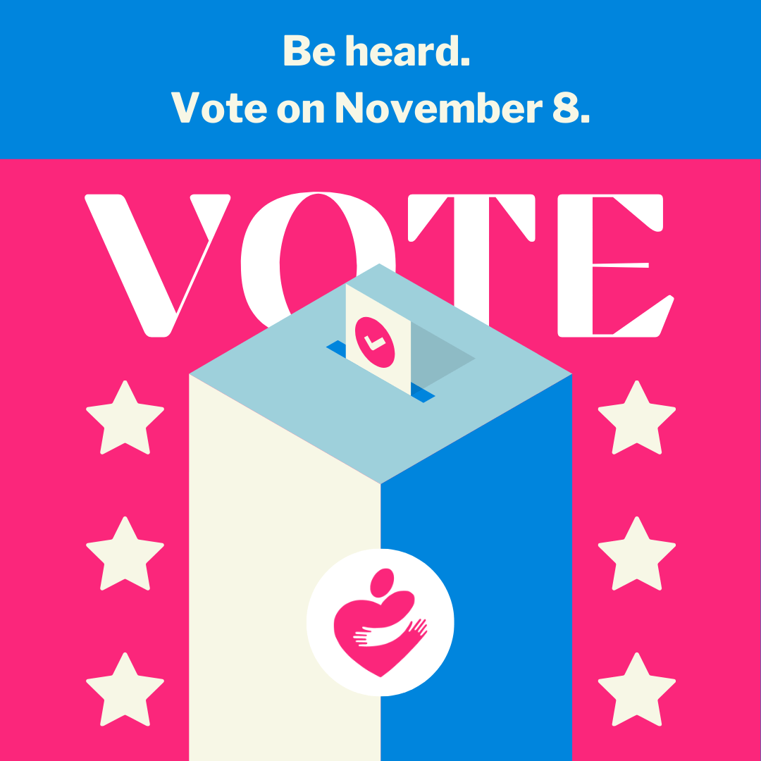 Make a plan to vote on November 8th. Everyone deserves to have their voice heard! #YourVoteYourVoice #BeAVoter #ItsMyVote