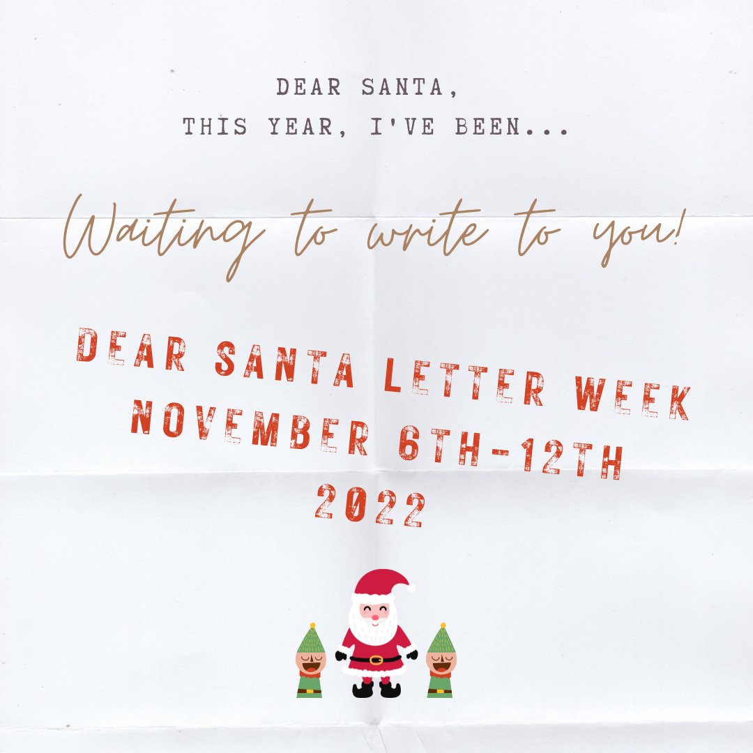 ILDistrict84's tweet photo. It's never too early to write to Santa Clause 🎅Happy #DearSantaLetterWeek ! https://t.co/MzBOz4kD4S