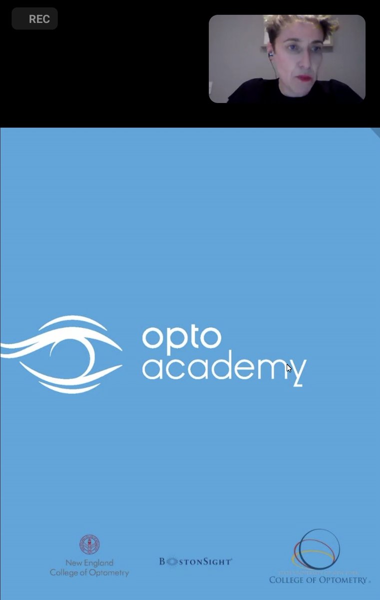 optoacademy's tweet photo. Raquel Gil Cazorla, en OPTOacademy hablando sobre ojo seco. 

Un LUJAZO https://t.co/FRrqX0PO4h
