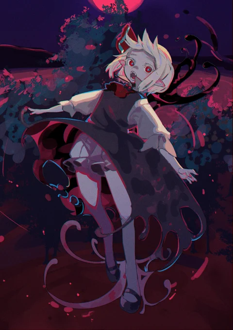 #クリエイターさんの夜っぽい作品が見たい大体夜のような気がせんこともない 