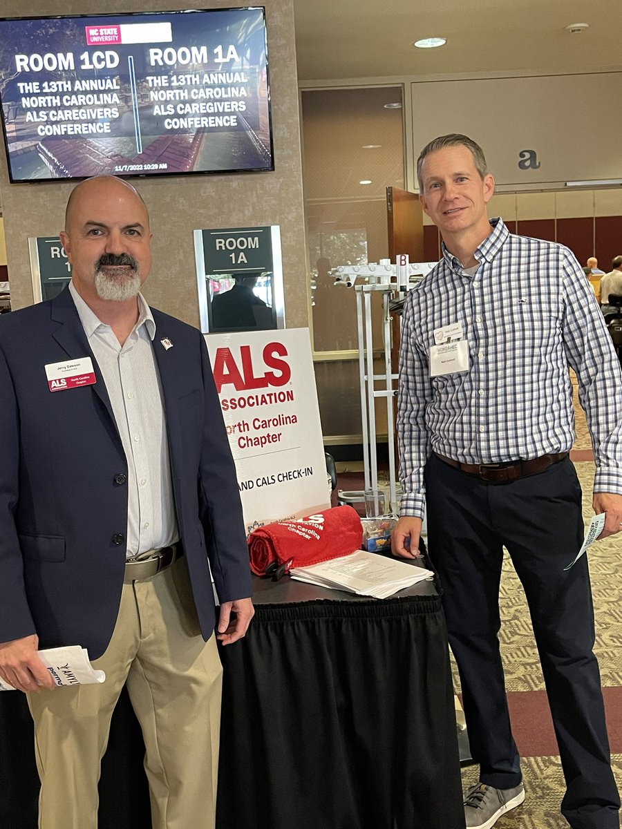 JoeMartinALSFnd's tweet photo. Thanks to @alsncchapter for a great #ALS caregiving conference! @foundation_joe https://t.co/Tp4zECtZyr