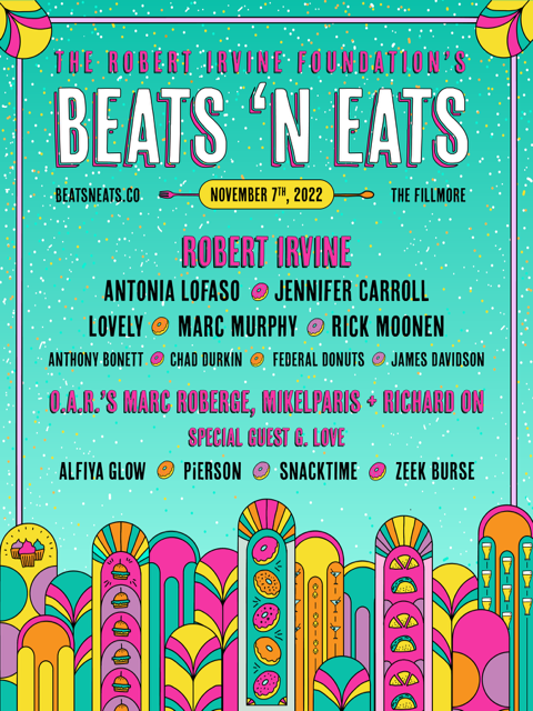 chefmarcmurphy's tweet photo. Proud to partner with @robertirvine for Beats ‘n Eats to raise funds for the @rirvinefound! Can’t attend? Make a donation at https://t.co/tSRI52LlJ3 to help improve the lives of our veterans and first responders. #beatsneats https://t.co/6MlDYVvNxT