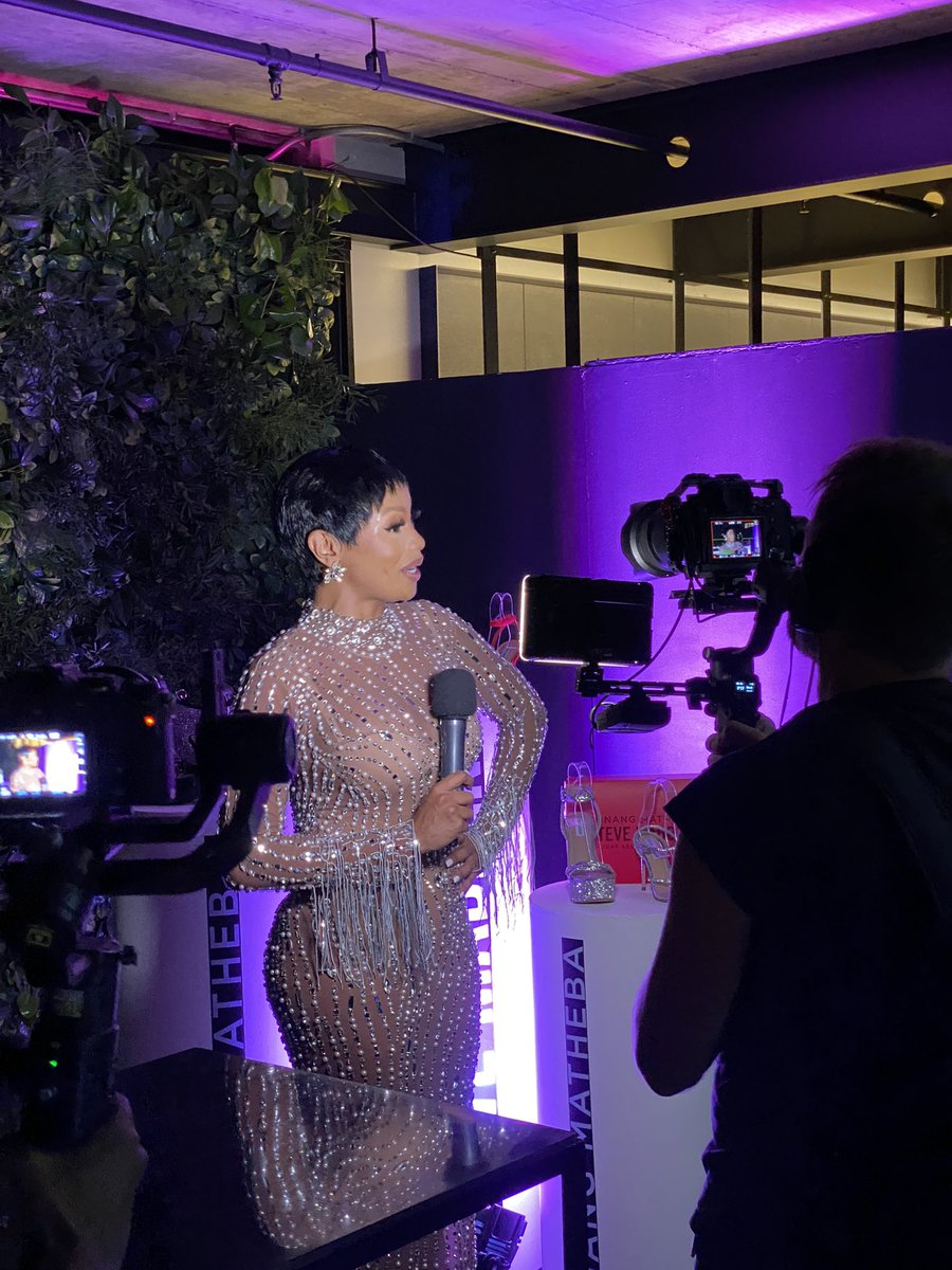 KatlegoMaboe's tweet photo. .@Bonang , delighted to be celebrating your wonderful achievement (one of many) tonight! Congratulations, Queen! Keep shining and inspiring! #ImWithSteve #SMxBNGHoliday https://t.co/rJyHxlDcYE