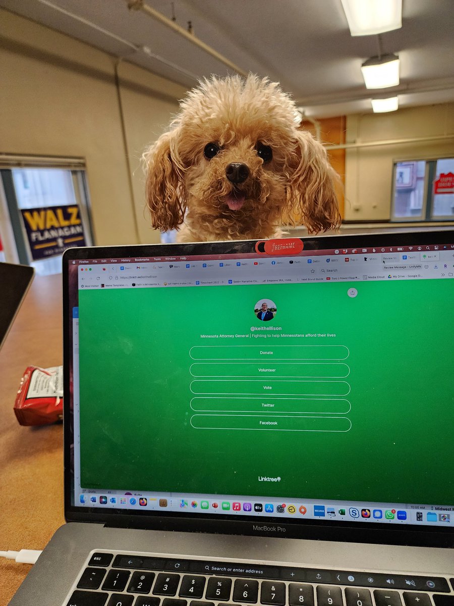 FavoredJae's tweet photo. Text banking for @keithellison and Rupert is here, excited to keep our Atty. Gen. He's sick of the racist dog whistles by Ellison's opposition. MN is Let's go!!! #KeithOnOurSide #AGNotForSale https://t.co/cDNss9zzxi