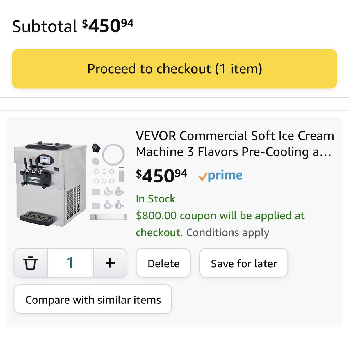 cooke_cooks's tweet photo. Amazon Owe us Money 😂 https://t.co/GVWZJlyOvb