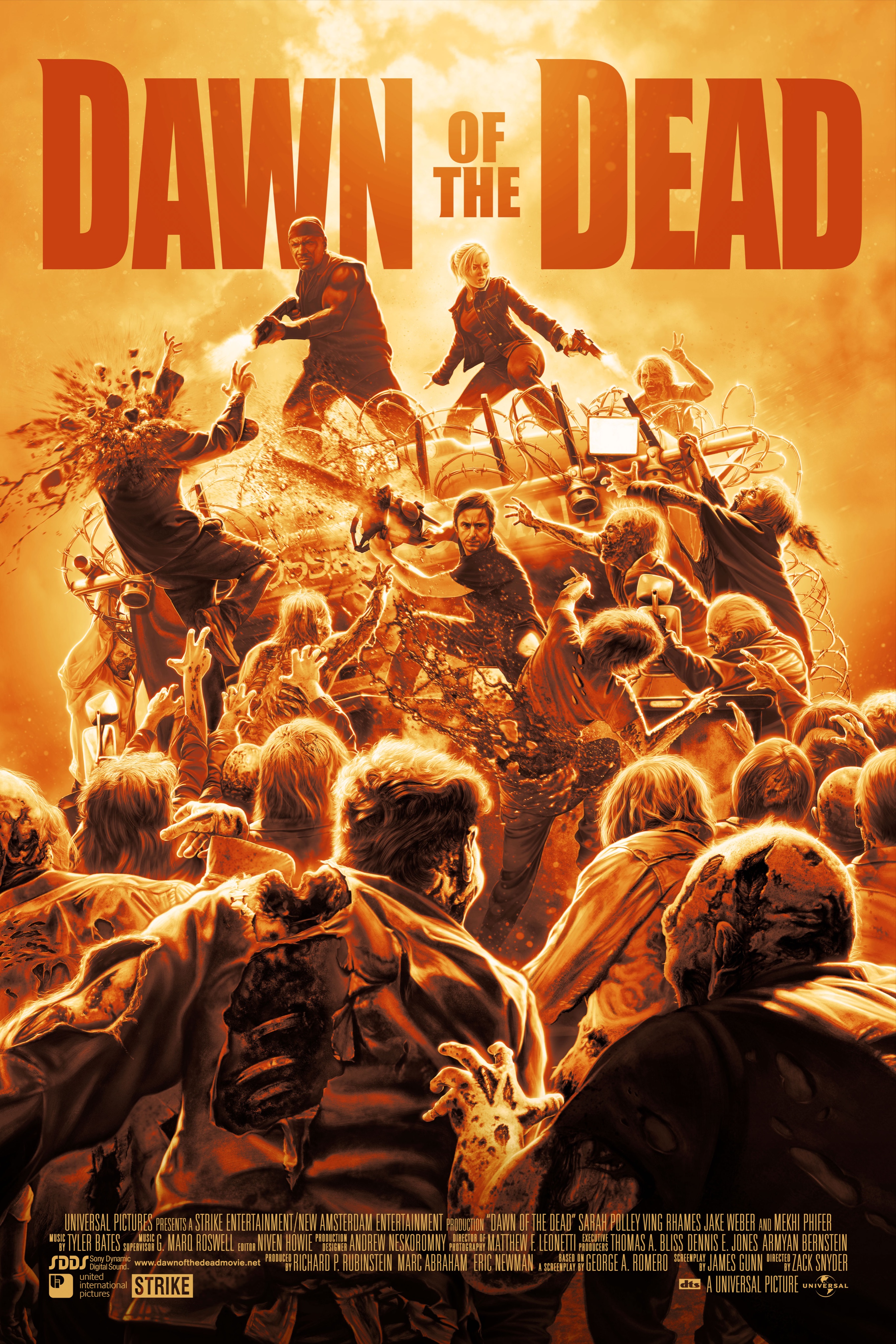 Jack C. Gregory on X: New work! Dawn of the Dead (2004) . A