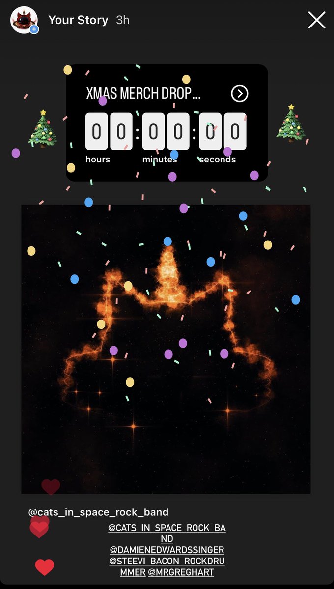 #catarmy…what did you grab and/or what’s on the #christmaslist?!?! Better be quick as some items have already sold out! New single too - the amazing #1,000,000miles with stunning vocals from <a href="/Damienedwards/">DamienEdwardsSinger</a> and <a href="/juliettemags/">Julie Maguire</a> ❤️🎄🎅😻❤️