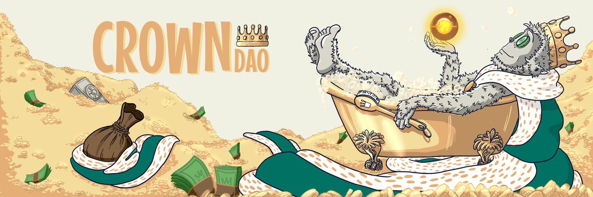 WizeSol's tweet image. Shoutout to @SylvahArt. @CrownDA0 volunteers as tribute.