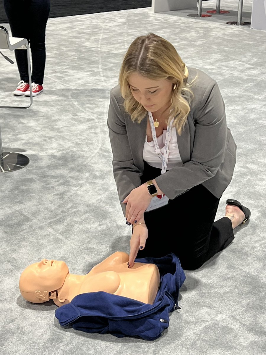 Sarah Perman MD MSCE (@sarahmperman) on Twitter photo In my final hours at #AHA22 & #ReSS22 I visited the AHA #CPR Training booth. THANK YOU <a href="/American_Heart/">American Heart Association</a> for training bCPR on a female mannequin. ❤️#CPRSavesLives #disparities #womenshealth <a href="/GoRedForWomen/">GoRedforWomen</a> In my final hours at #AHA22 & #ReSS22 I visited the AHA #CPR Training booth. THANK YOU <a href="/American_Heart/">American Heart Association</a> for training bCPR on a female mannequin. ❤️#CPRSavesLives #disparities #womenshealth <a href="/GoRedForWomen/">GoRedforWomen</a>