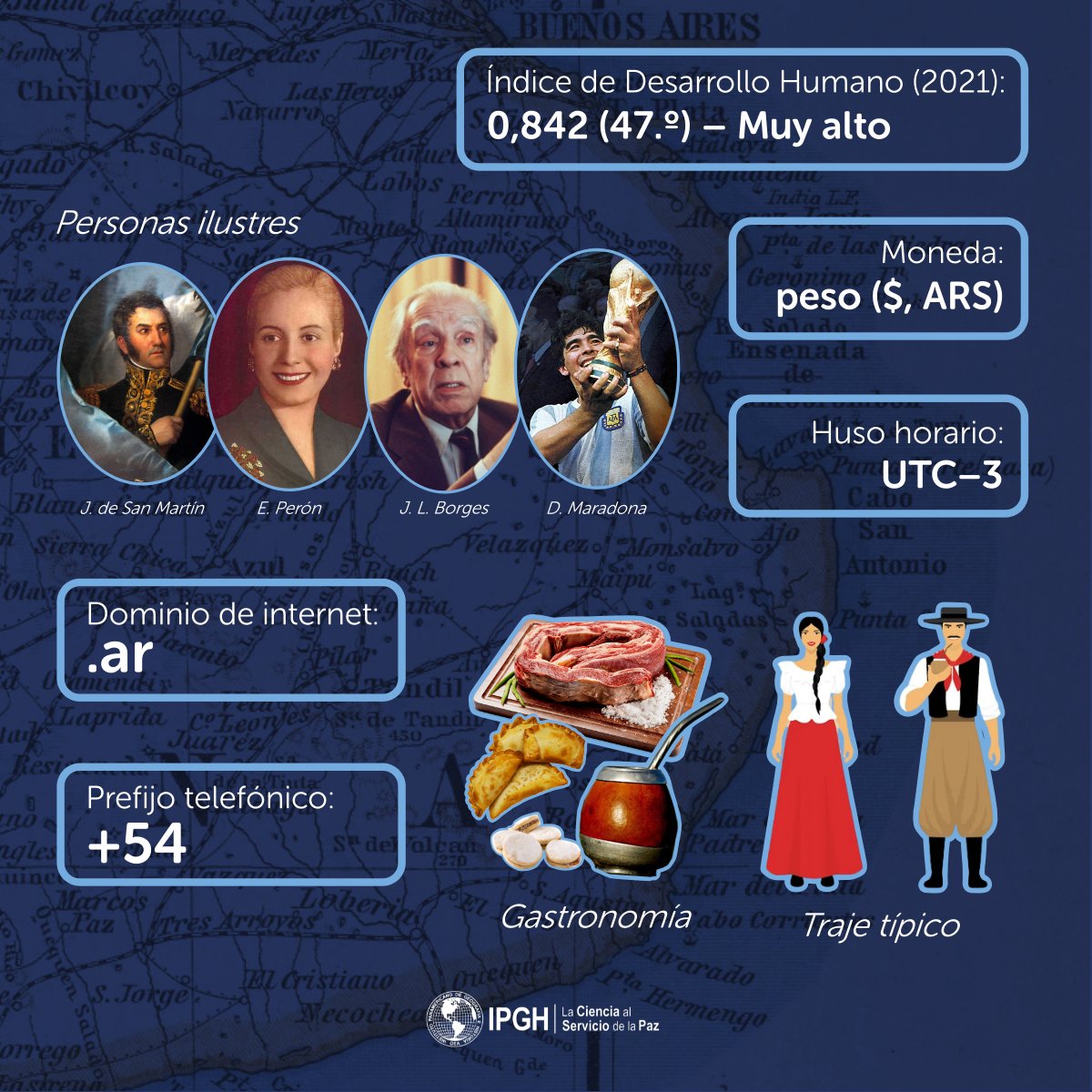 IPGH_PAIGH's tweet photo. Esta semana está dedicada a #Argentina. 🇦🇷

¿Sabías qué el nombre oficial de esta nación es República Argentina? 💬

¿Qué otros datos conoces de esta nación, Estado Miembro del #IPGH.

#LaCienciaAlServicioDeLaPaz
#ArgentinaIPGH 🇦🇷 https://t.co/bEHtmOdHvJ