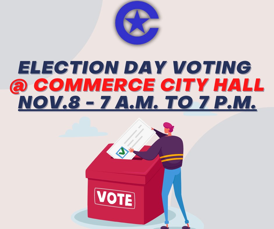 CityofCommerce2's tweet photo. Tomorrow! #CommerceTX https://t.co/wohEz5ToXB