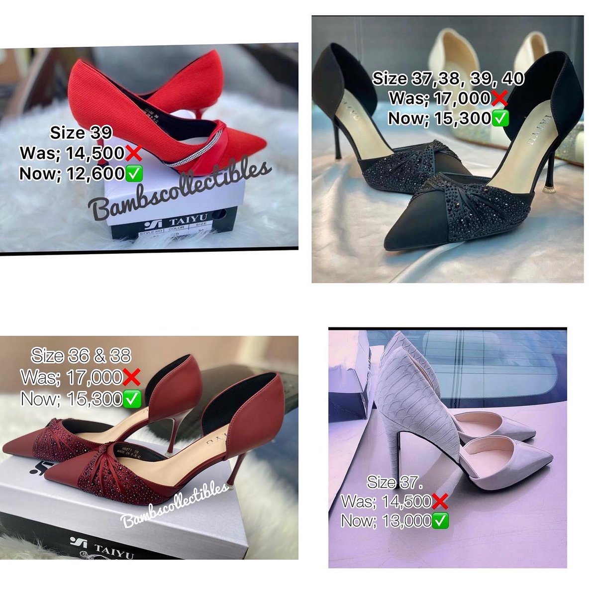 bambsapparel's tweet photo. SALES📣📣
You don’t want to miss this amazing offer. + it’s time to change your old shoes😜
You can also visit out IG page @bambscollectibles. https://t.co/ZO0cRFSx1W