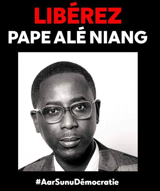 timatall's tweet photo. 🇸🇳#Senegal le kidnapping du Journaliste D’investigations Pape Alé Niang qui a publié un rapport falsifié de la gendarmerie qui visait à détruire le Chef de l’opposition du 🇸🇳 aura dévoilé au monde la face hideuse de Macky sall.
Le complot a définitivement foiré.
#ConspiracyGate https://t.co/c2Q3yWWzY6